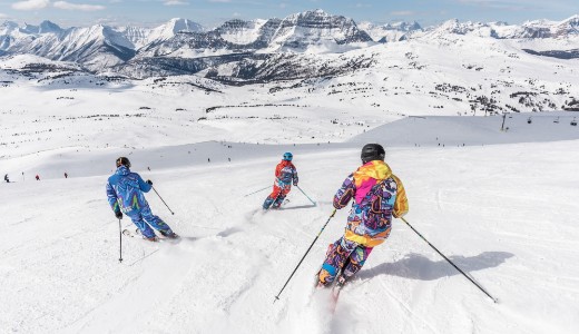 Run and Jump Skiing Outfit